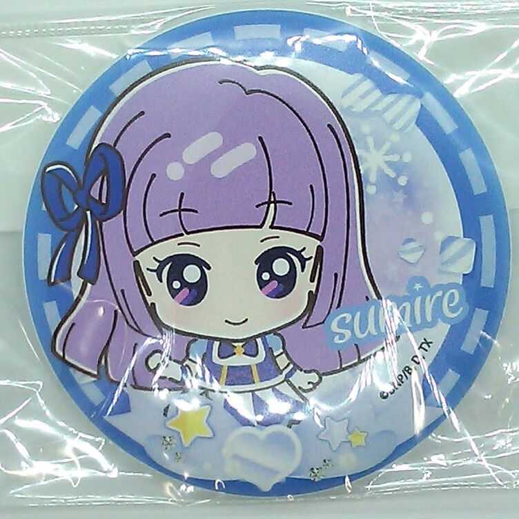 アイカツ　アニon マグバッジ　スミレ2個 アイカツ！アニON マグバッジ 氷上スミレ スミレ3種類
