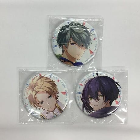 アンジェリークルミナライズ ユエ カナタ ノア 缶バッジセット