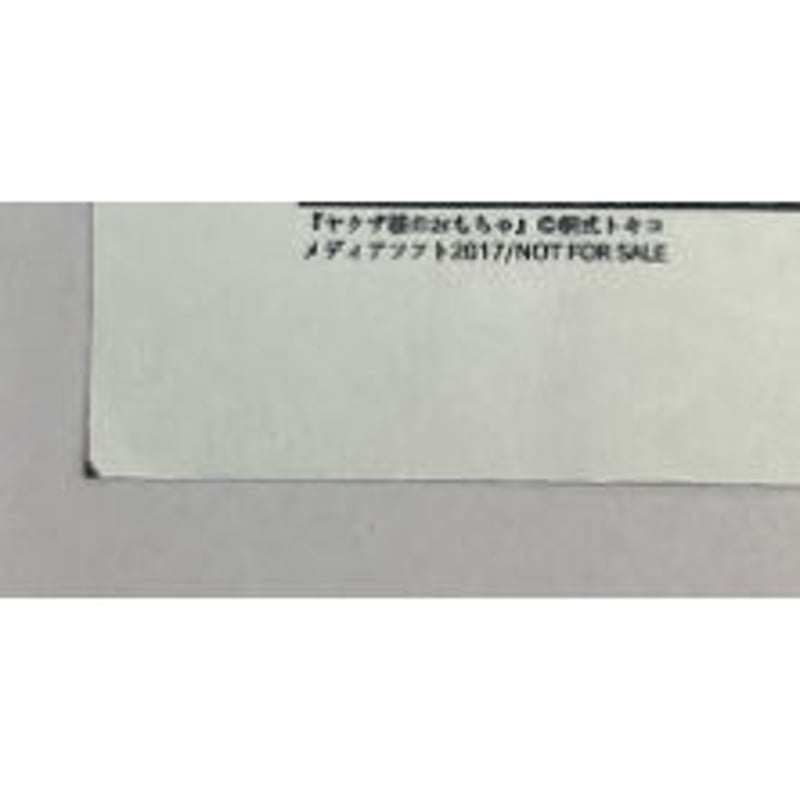 イタミ有り】桐式トキコ 『ヤクザ様のおもちゃ』 ペーパー【BLグッズ