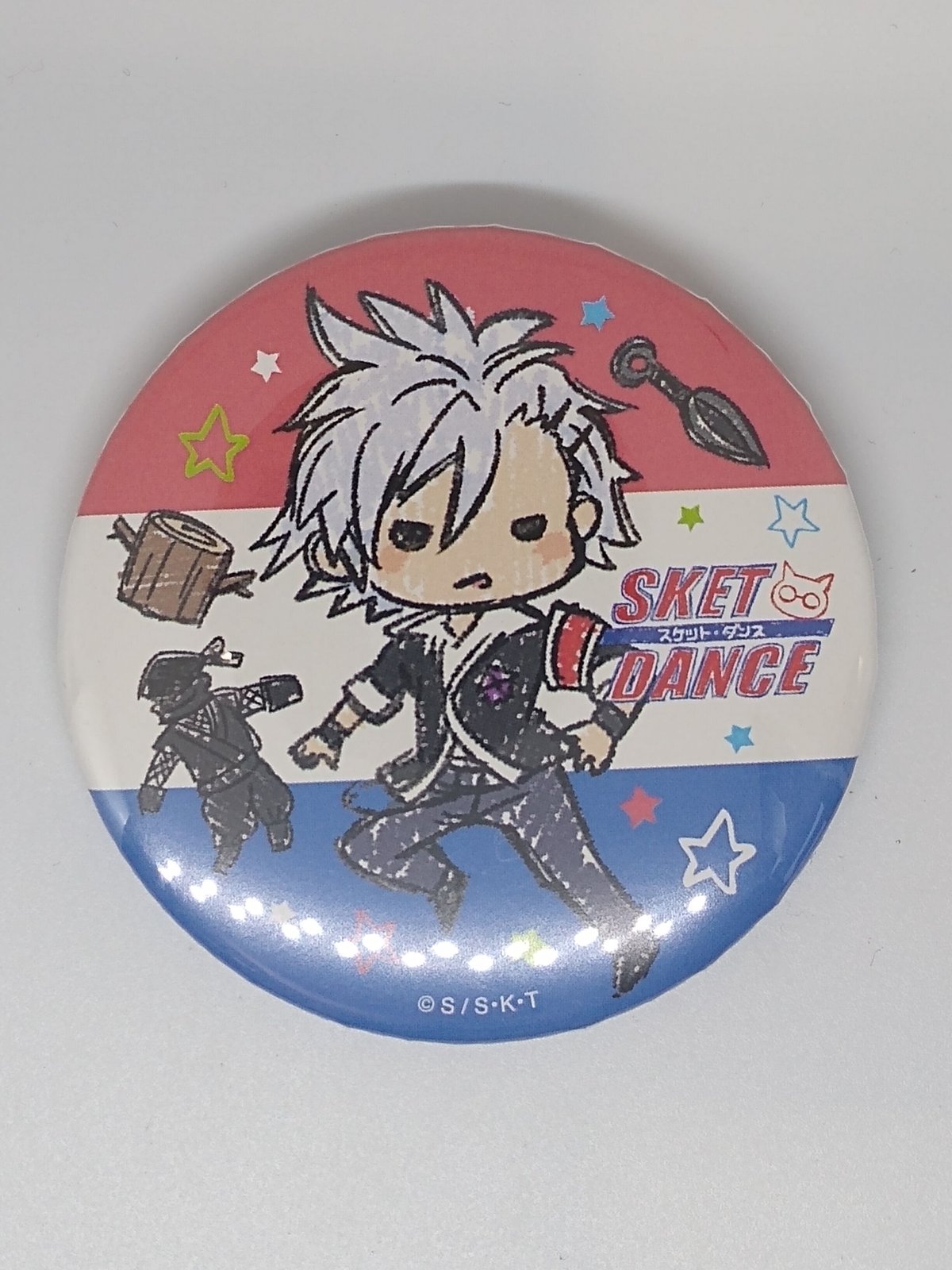 値下応相談　SKET DANCE かのかり　ごちうさ　ギアス　ラバスト　缶バッジ ˏˋ おすすめ商品情報 ˎˊ˗ 「SKET DANCE マーブル缶バッジ strawberry