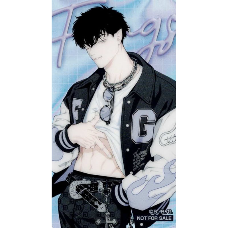 ビリー・バリバリー 『FANGS』 POP UP SHOP クリアカード 青桐【BL 