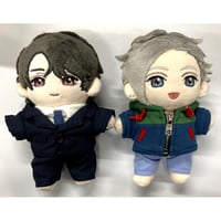 鈴丸みんた『恋をするつもりはなかった-double-』　ORIGOO　ぬいぐるみセット   ロウ＆佳乃　【BLグッズ】