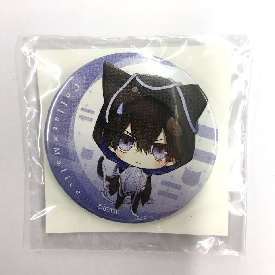 Collar×Malice カラマリ黒ネコマスコット&缶バッチセット