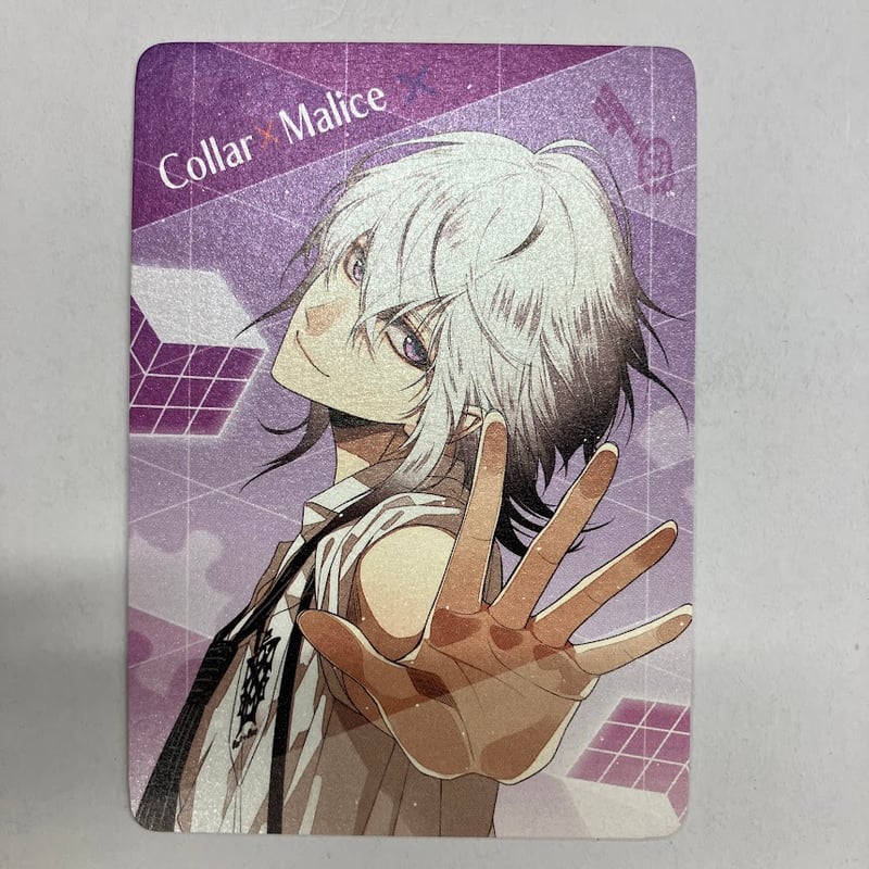 まるくじ Collar×Malice カラマリ 岡崎契 ビッグ 缶バッジ　色紙 まるくじ Collar×Malice カラマリ 岡崎契 ビッグ 缶バッジ 色紙