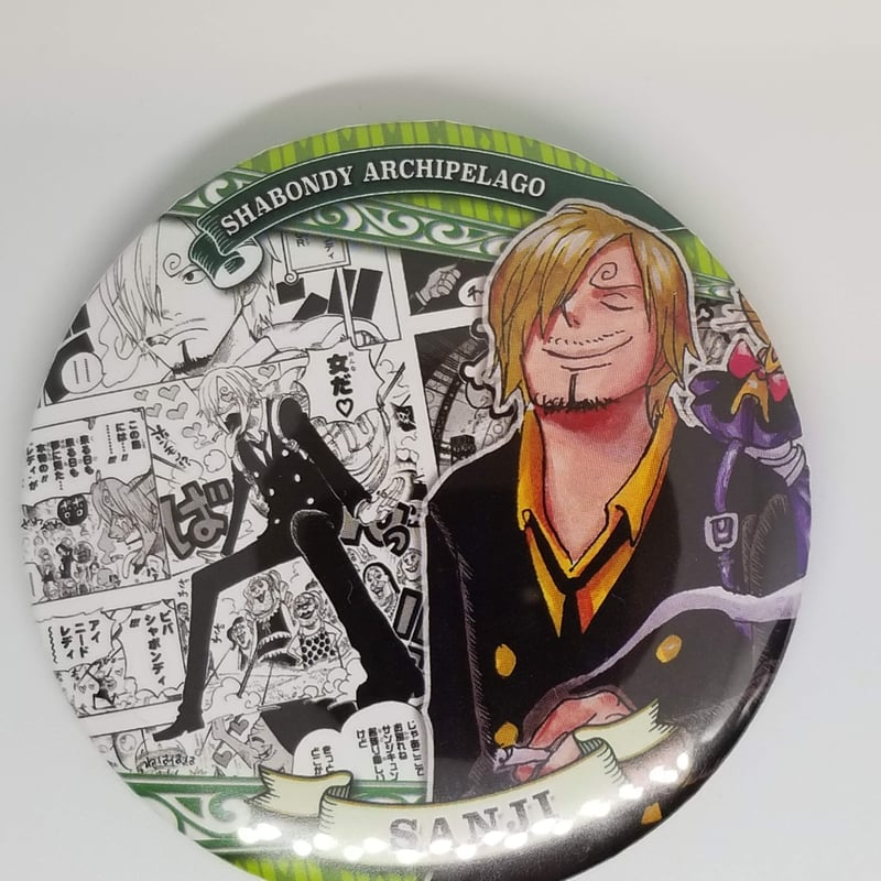 キズ有】ONE PIECE サンジ コレクション缶バッジ“HEROES