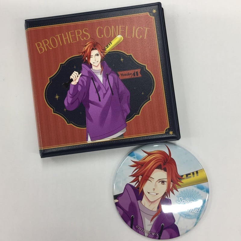 BROTHERS CONFLICT ブラコン 朝日奈侑介 缶バッジ BROTHERS CONFLICT 朝日奈 侑介 缶バッジ＆ケースセット | K-BOOKS
