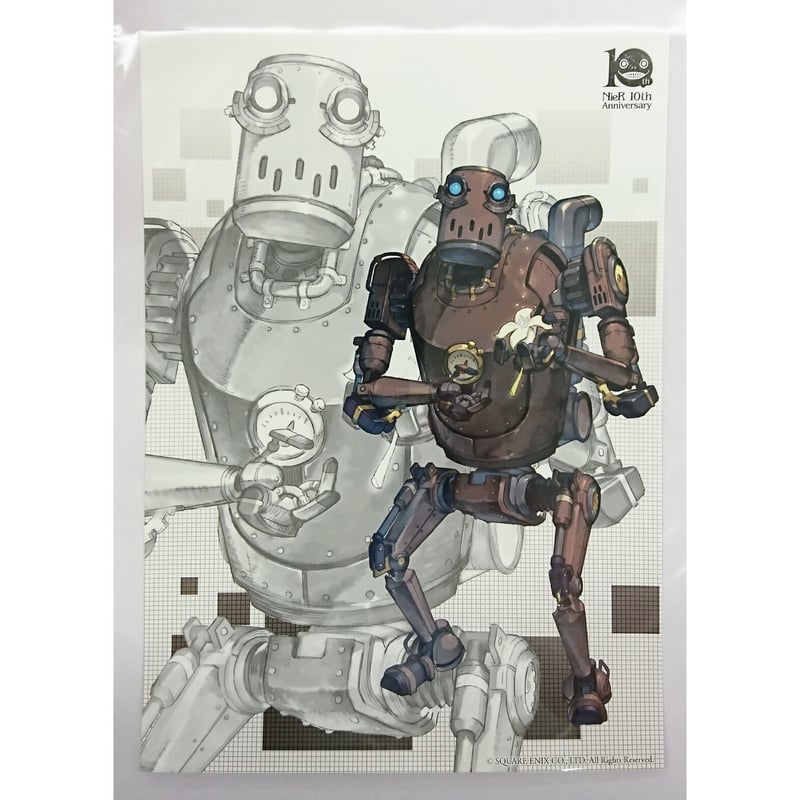 NieR ニーア 10周年記念くじ G賞 B5ポスター コンプリート NieR ニーア 10周年記念くじ G賞 B5ポスター コンプリート