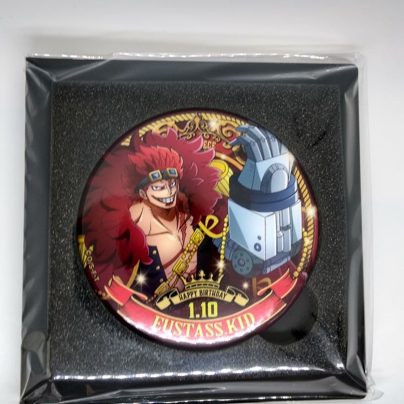 ONE PIECE ユースタス・キッド バースデープレミアム缶バッジ | K 