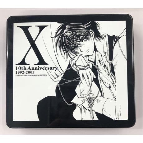 【ケースのみ・ヨゴレ有】『CLAMP』CLAMP X 10th Anniversary 1992-2002 10周年記念 テレホンカード 　ケース