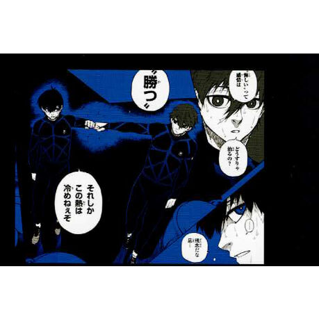 ブルーロック 潔 世一 ＆ 凪 誠士郎 シークレットモノクロカード | K