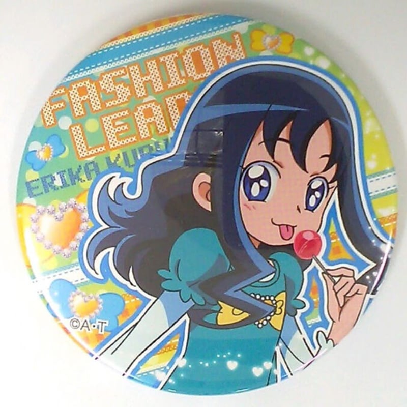 ごとうえり 缶バッジ 2個 ハートキャッチプリキュア 来海えりか