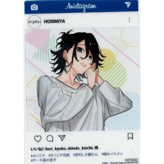 ホリミヤ】 宮村伊澄 SNS風クリアカード | K-BOOKS 池袋 2次元グッズ通販