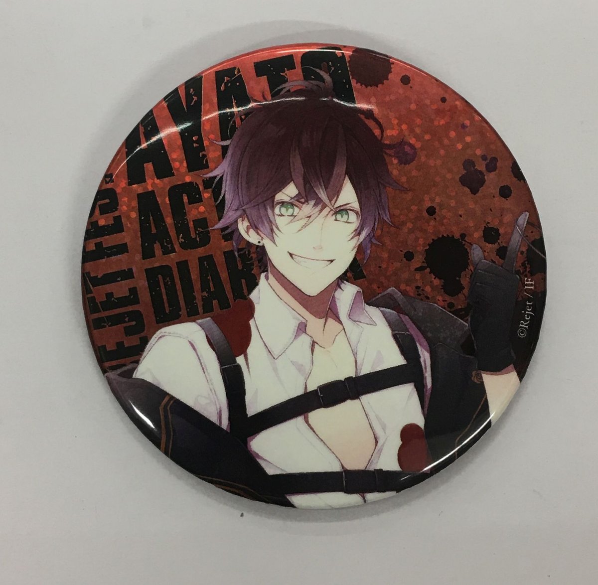 DIABOLIKLOVERS 逆巻アヤト ホロ缶バッジ | K-BOOKS 池袋 2次元グッズ通販