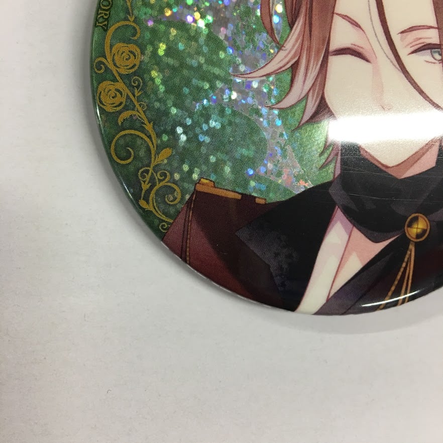 イタミ・裏面サビ有】DIABOLIKLOVERS 逆巻ライト 缶バッジ ホロ