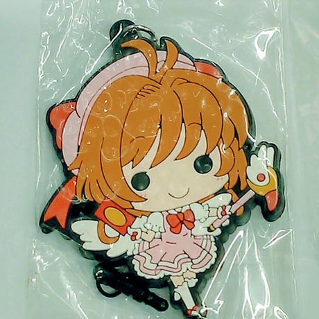 カードキャプターさくら　木之本桜　TINY ラバーストラップ