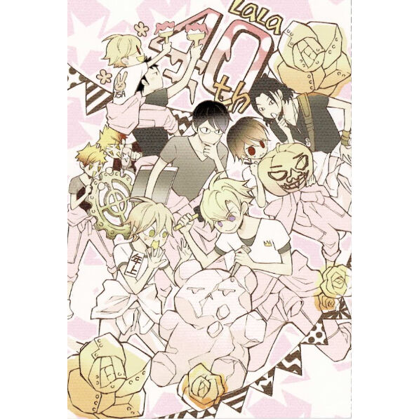 桜蘭高校ホスト部葉鳥ビスコ缶バッジLaLa40周年記念原画展