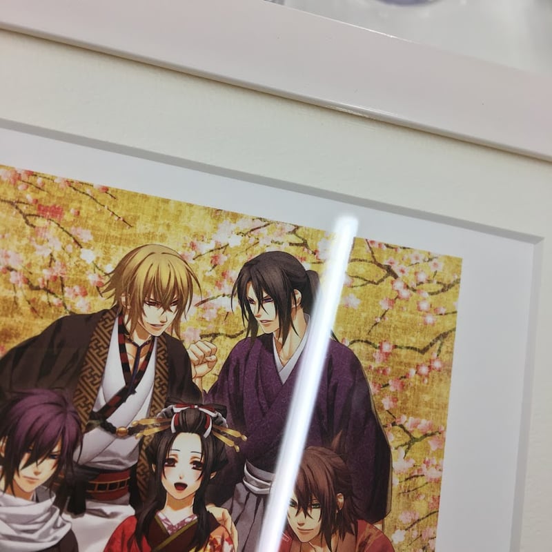 たまこてん２ 京都巡回展 星空鉄道とシロの旅 額付 サイン入り ミニアートグラフ たまこてん2 京都巡回展 星空鉄道とシロの旅 額付 サイン入り