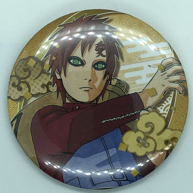 我愛羅（NARUTO） 缶バッジ 2個セット NARUTO－ナルト