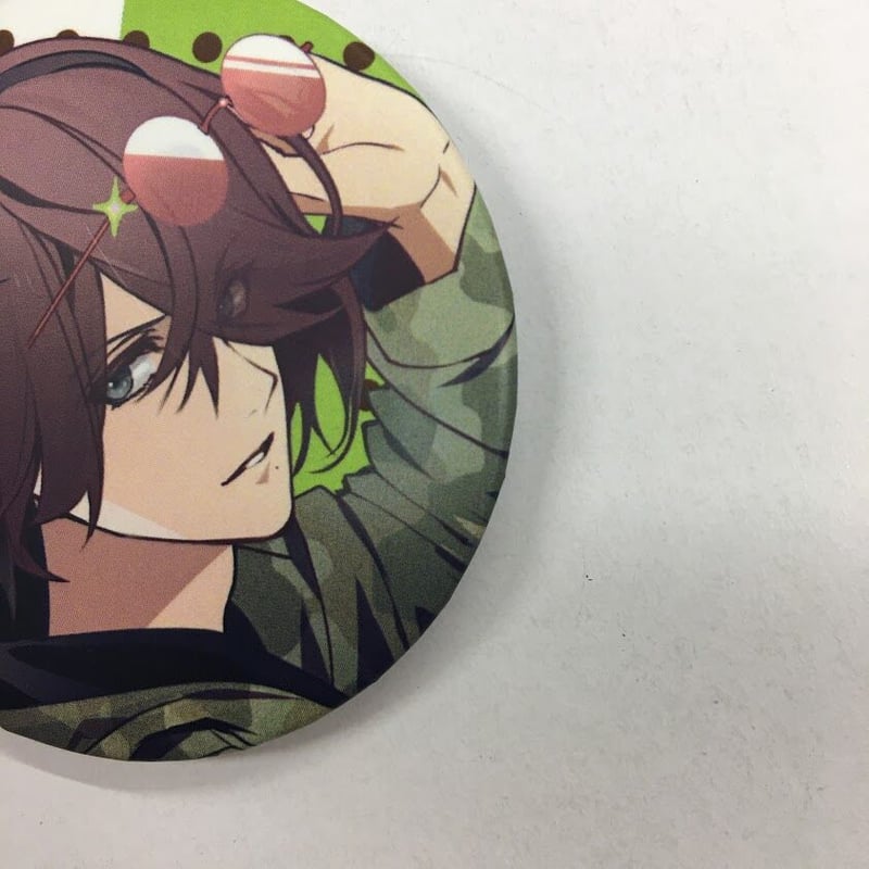 オトメイト with flower 獄スト 天獄ストラグル 東洲斎写楽 缶バッジ