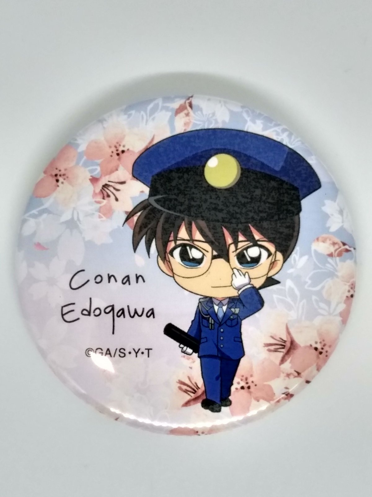 名探偵コナン　缶バッジコレクション　にいてんご　SAKURA卒業ver 桜 名探偵コナン 缶バッジコレクション にいてんご SAKURA卒業ver 桜