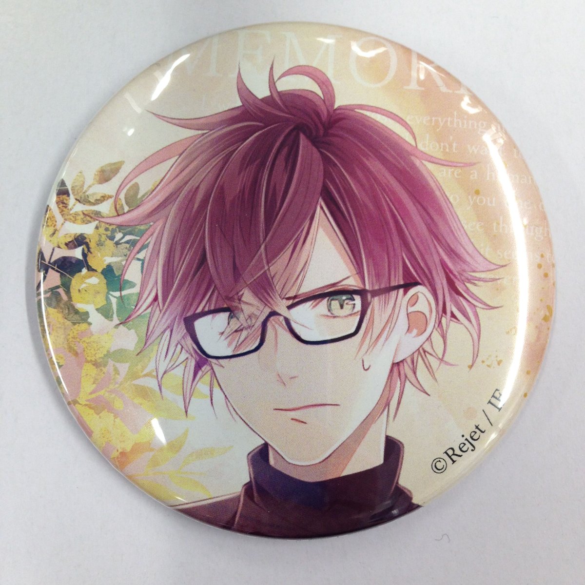 DIABOLIKLOVERS アヤト 缶バッジ 裏が全て画像2枚目の状態です DIABOLIKLOVERS アヤト 缶バッジ 裏が全て画像2枚目の状態です