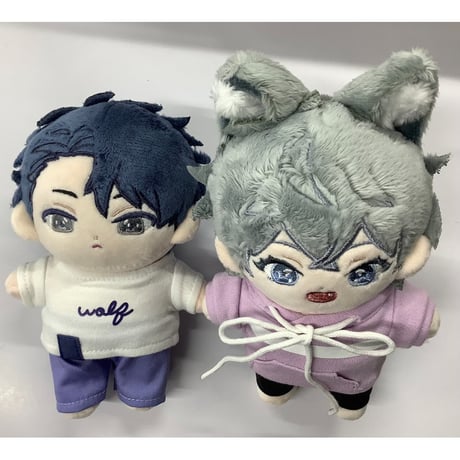 末広マチ『あいまいなウルフ』　ORIGOO　ぬいぐるみセット【BLグッズ】