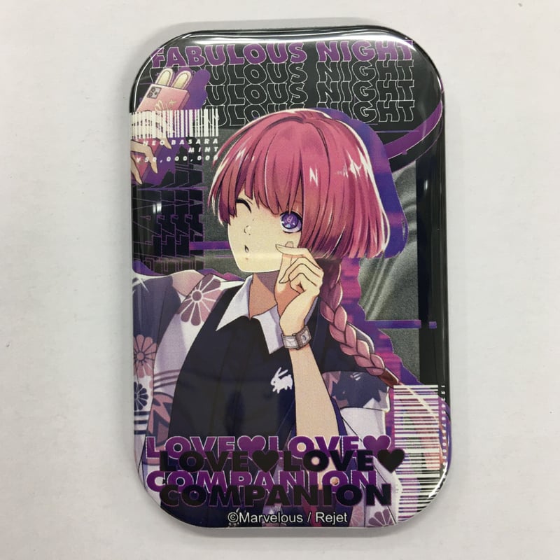 ファビュラスナイト　眠兎　缶バッジ ファビュラスナイト 眠兎 スクエア缶バッジ | K-BOOKS 池袋 2次元