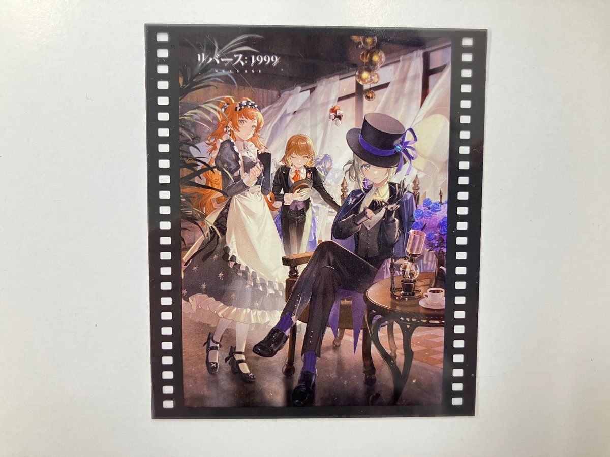 リバース：1999 周年記念カフェ クリアカード セット 最終値下げ リバース1999一周年 記念カフェグッズ 事後通販終了まであと5日 この