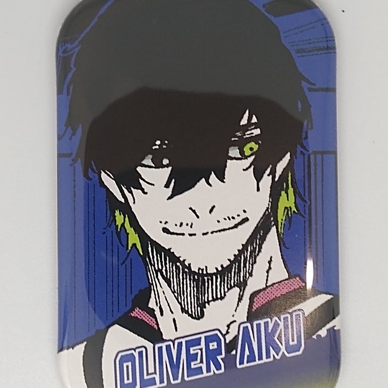 ブルーロック マルイ マット缶バッジ オリヴァ・愛空 ブルーロック マルイ マット缶バッジ オリヴァ・愛空