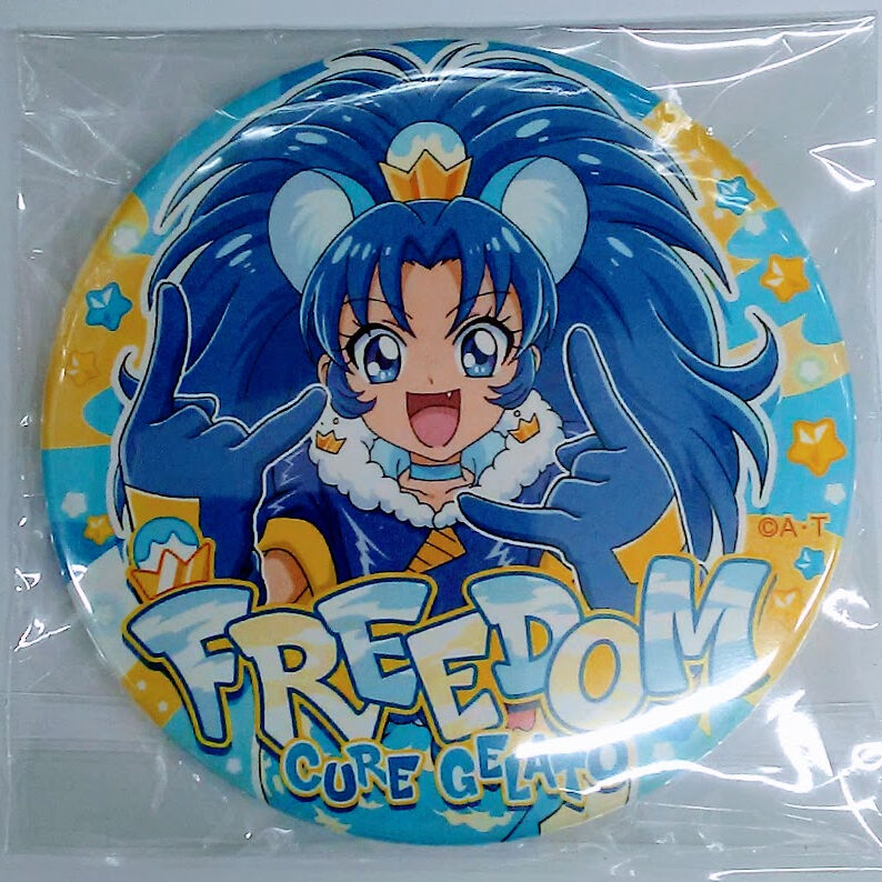 キラキラ☆プリキュアアラモード』キュアジェラート 75㎜缶バッジ | K