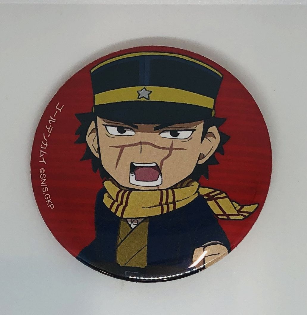 ゴールデンカムイ 杉元 佐一 缶バッジ | K-BOOKS 池袋 2次元グッズ通販