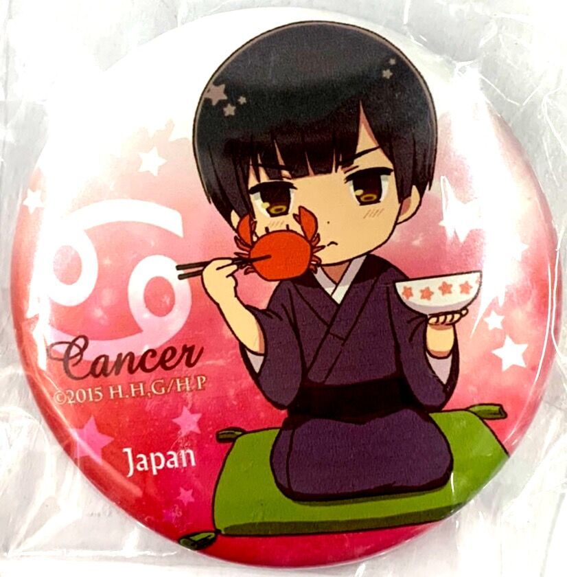 ヘタリアTheWorldTwinkle缶バッジセット ヘタリア World☆Stars」トレーディング缶バッジ yummy! ver. Vol.2