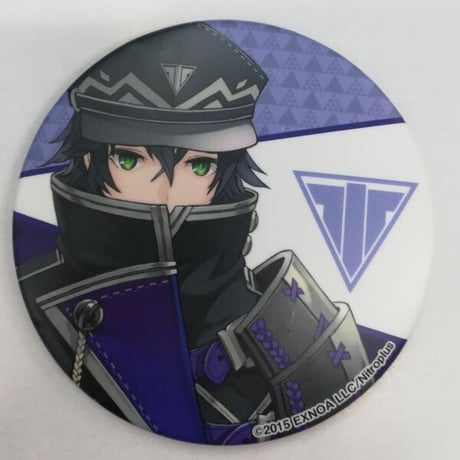 刀剣乱舞 とうらぶ 水心子正秀 軽装 スクエア缶バッジ 刀剣乱舞-ONLINE- 缶バッジ(戦闘)82：水心子正秀[プロケット