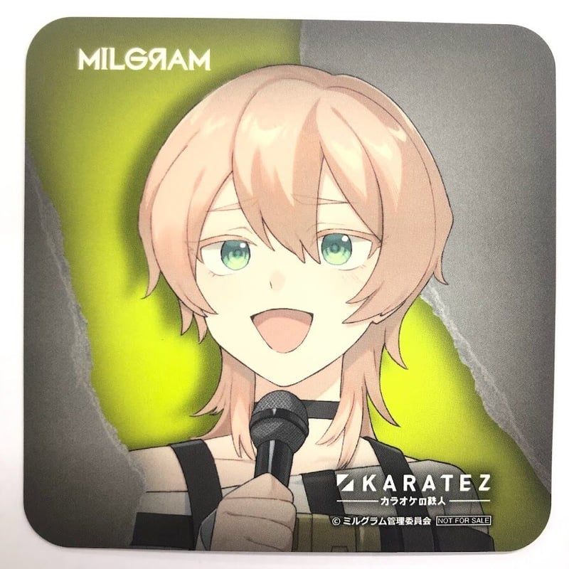 MILGRAMミルグラム カラオケの鉄人　カラ鉄　シドウ　アクリルスタンド MILGRAMミルグラム カラオケの鉄人 カラ鉄 シドウ アクリルスタンド