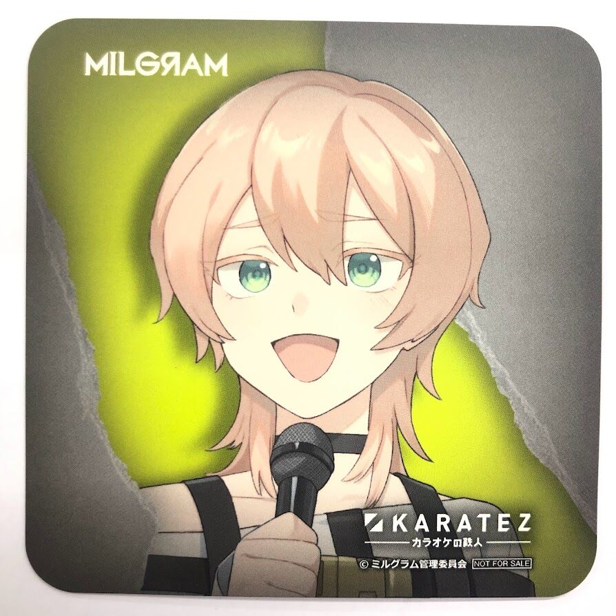 ミルグラム カラ鉄 カラオケの鉄人 コラボ アクリルスタンド カズイ