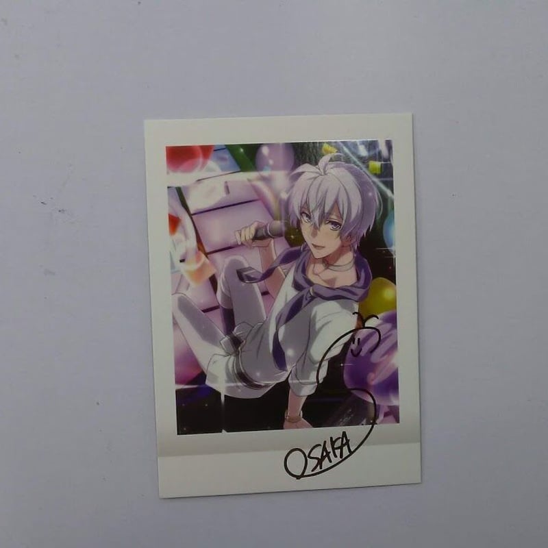 アイドリッシュセブン逢坂壮五ぱしゃこれ 第3弾 レア（箔押しサイン