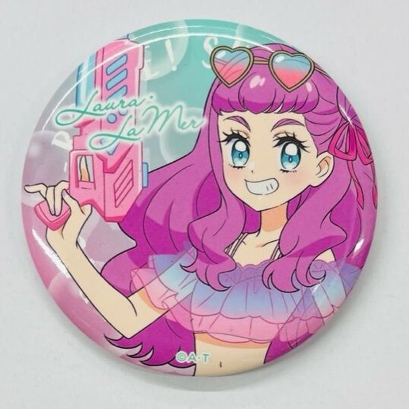 プリキュア キュアラメール ローラ サマーバケーション 缶バッジ | K 