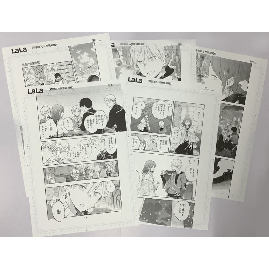 赤髪の白雪姫　複製原画 カフェコースター ブロマイド セット