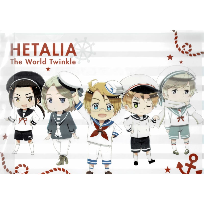 日丸屋秀和 『ヘタリア』 クリアファイル 連合 | K-BOOKS 池袋 2次元