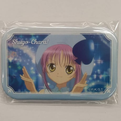 アミュレットハート 日奈森あむ 亜夢 公式 ホログラム缶バッジ