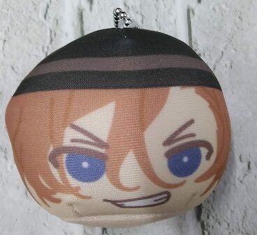 非売品】 おまんじゅうにぎにぎマスコット 文スト 中原中也 文スト中原中也