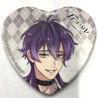 『NU:カーニバル×アニメイトカフェ』　3rd Anniversary　ハート型 缶バッジ　リン【BLグッズ】