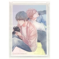 咲本﨑 『この手を離さないで』emo cafe クリアカード【BLグッズ】 | K