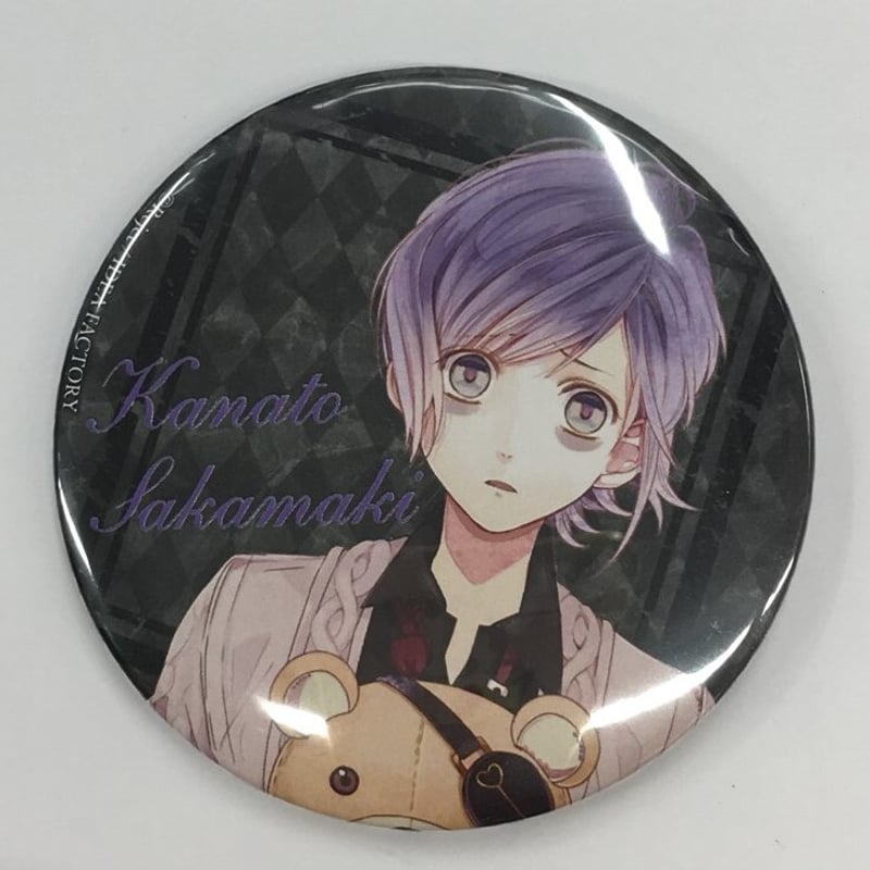 DIABOLIK LOVERS 缶バッジ 逆巻 カナト 3点セット DIABOLIK LOVERS 逆巻カナト 缶バッジ セット