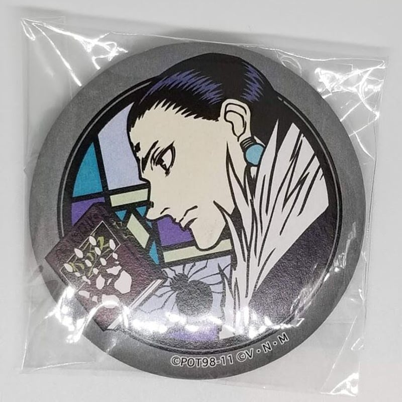HUNTER×HUNTER クロロ 和紙缶バッジ | K-BOOKS 池袋 2次元グッズ通販