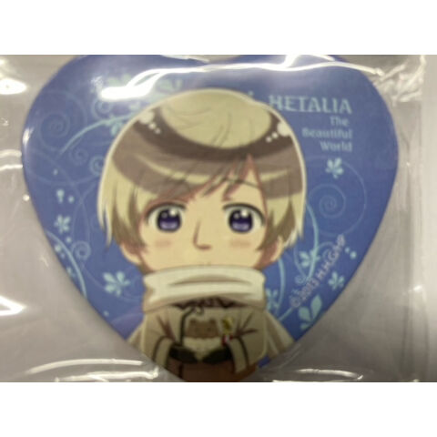 日丸屋秀和 『ヘタリア』 ハート型 缶バッジ ロシア | K-BOOKS
