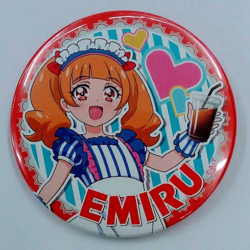 プリキュア 春フェス えみる 缶バッジ 4/14（日）発売「アイドルプリキュアSPRING FES缶バッジ」の個数制限に