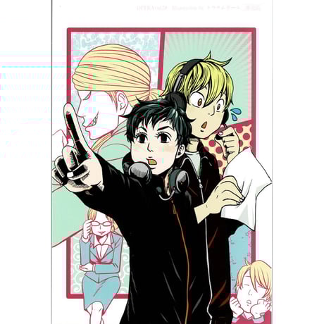 トウテムポール 『東京心中』　イラストカード【BLグッズ】
