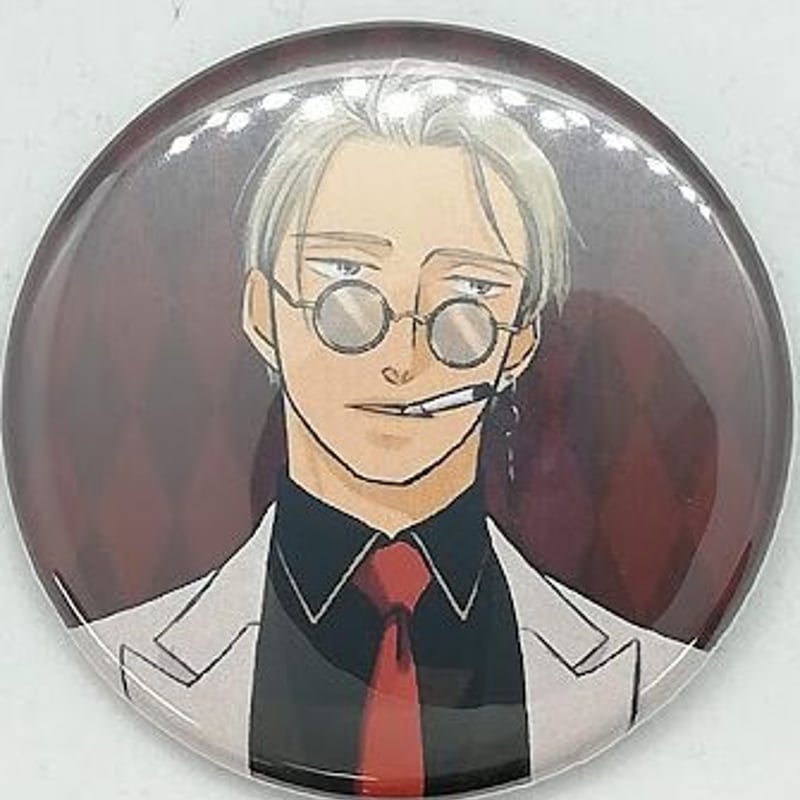 ヨネダコウ『囀る鳥は羽ばたかない』缶バッジ 矢代【BLグッズ】 | K