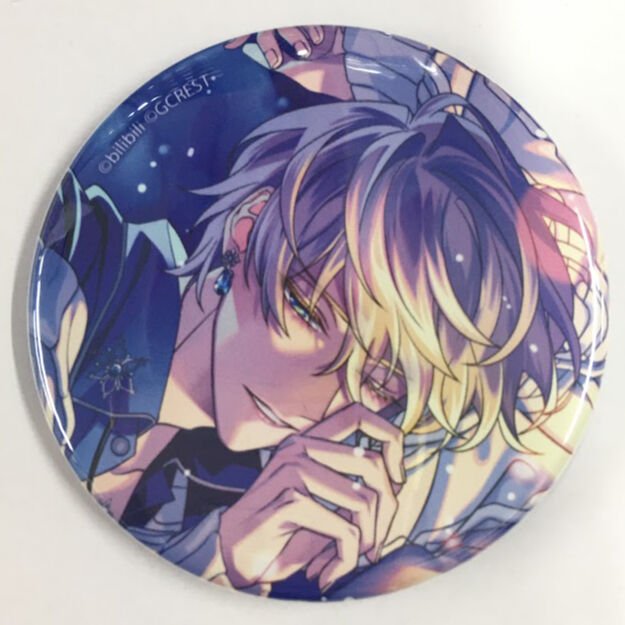 ゆめくろ エミリオ 箔押し缶バッジ 月覚醒 63点 エミリオ 月覚醒 缶バッジ カフェ ゆめくろ